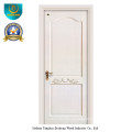 Puerta de madera maciza compuesta color blanco (ds-039)